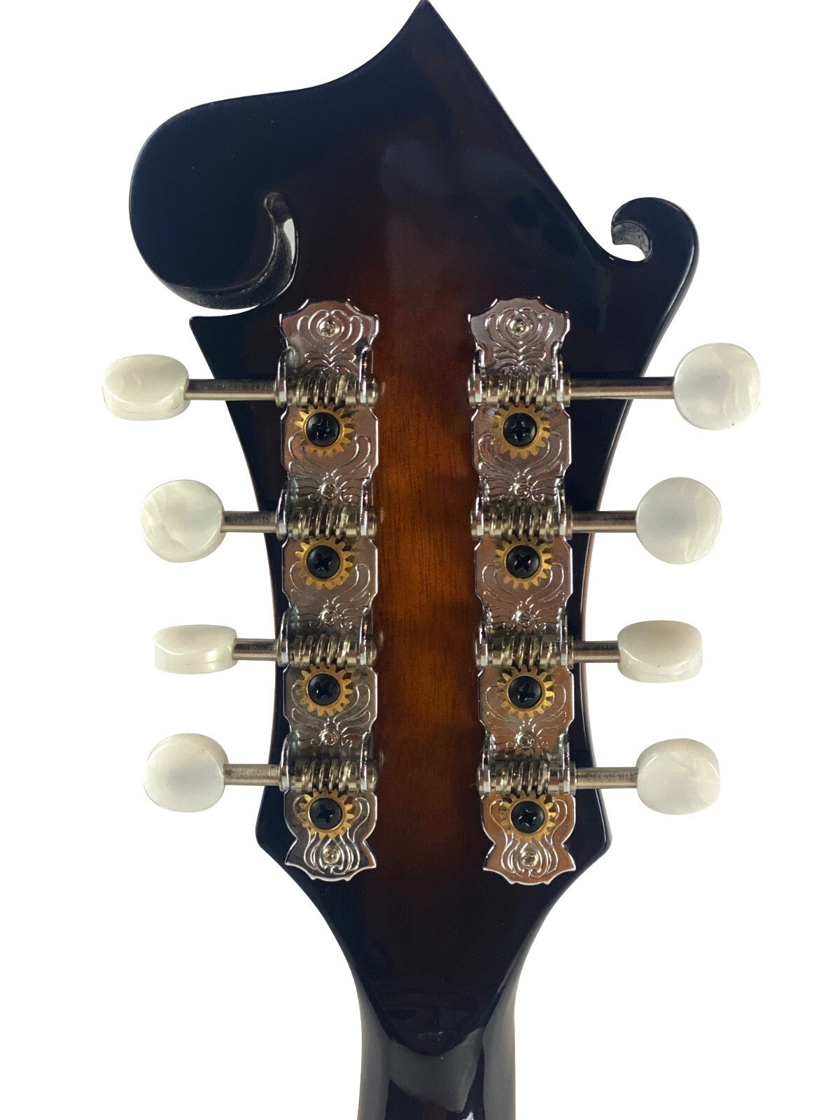 Zenison F-Style 8-String Acoustic Mandolin – Classic Sunburst Finish with F Holes