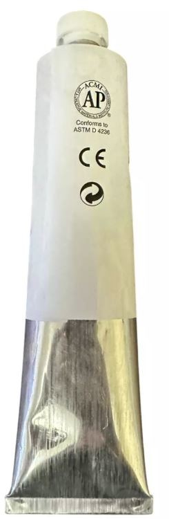 Artist Quality Oil Paint Color 901 Lamp Black 200 ml Tube ASTM D4236