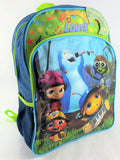 Beat Bugs 16" Bookbag, All You Need is Love, Front Pocket & Mesh Side Pockets
