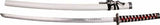 BladesUSA SW-68 Series Samurai Sword with Cord-Wrapped Handle, Wood Scabbard, 40-Inch Overall
