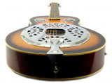 Acoustic/Electric Resonator Guitar with Steel Pan - Sepele Spruce Wood