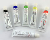 6 Color Oil Paint Set 12 ml Tubes Artist Draw Painting Rainbow Pigment