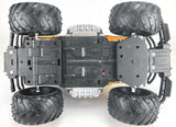 RC Hummer Truck Toy Remote Control, 1:12 Scale Electric Vehicle Off Road, Yellow