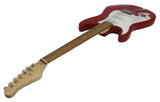 ELECTRIC GUITAR Left Handed Red Southpaw Leftie/Lefty Triple Pickups 3