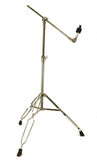 CYMBAL BOOM STAND 5' feet DOUBLE BRACED Chrome Percussion Dums Tripod NEW