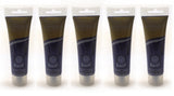 Set of 5 Blue Acrylic Paint Tubes 120mls Each Professional Artist Paint Set