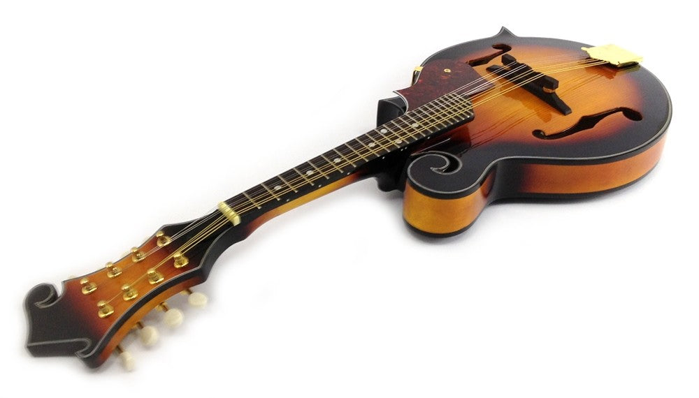 Classic Sunburst F-Style Mandolin Miniature Replica Collectible