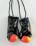 <p><strong>Mini Boxing Gloves GERMANY Country Flag National Pride MMA Car Mirror Décor</strong></p>