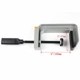 C-Clamp Quick Release Holder, Heavy Duty Clamps 4in Opening and 3in Throat Depth