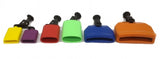 6 Piece Plastic Clave Block Cowbell Set - Multiple Colors
