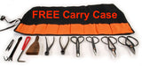 BONSAI 10pc Tool Set/Kit- Concave Cutter, Wire, Root Rakes, Shears and Trimmers