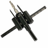Heavy Duty Circular Cutting Tool, Cuts Variety of Materials, 1/4" Shank
