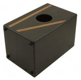 CAJON BOX DRUM Black Finish with Gig Bag Acoustic Drum FULL SIZE 19" w/ Snare