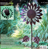 NEW! Southern Patio COS1900789 Sunflower Wind Spinner-73 Tall