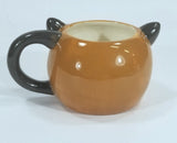 6 Mugs - EARTHENWARE SCULPTED Fox, Santa, and Snowman Mugs 15.5oz/ea -Threshold™