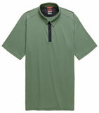 Gerry Men's Quick Dry Short Sleeve Polo Shirt Olive Large
