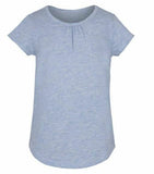VIGOSS Big Girls' 3-Pack T-Shirt EClipse Pink, Gray & Blue Medium