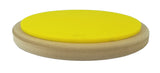 8in Drum Pad Practice Drum Set Accessories Colorful Drum Mute Pads - Round, Yellow