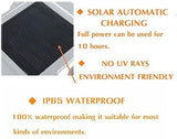 Set of 2 Waterproof LED Solar Powered Road Light Driveway Path Security Lamps