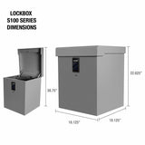 CleverMade Parcel LockBox S100 Series: Secure Package Delivery Box