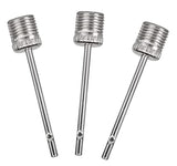 3 Pcs Inflating Needle Pin Nozzle Air Pump Valve Adaptor Sports Ball Soccer