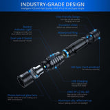 WUBEN TO40R LED Flashlight 1200 Lumens USB Rechargeable Waterproof 5 Modes