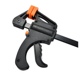 6" Ratcheting Bar Clamp, 2.5" Throat Depth, NYLON Handle w/ Trigger
