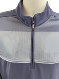 Bolle Men's Medium Moisture Wicking Performance 1/4 Zip Pullover, Crown Blue