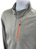 Bolle Men's X-Large Moisture Wicking Performance 1/4 Zip Pullover, Grey