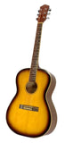 40" Inch Full Size Sunburst Handcrafted Steel String Dreadnought Acoustic Guitar