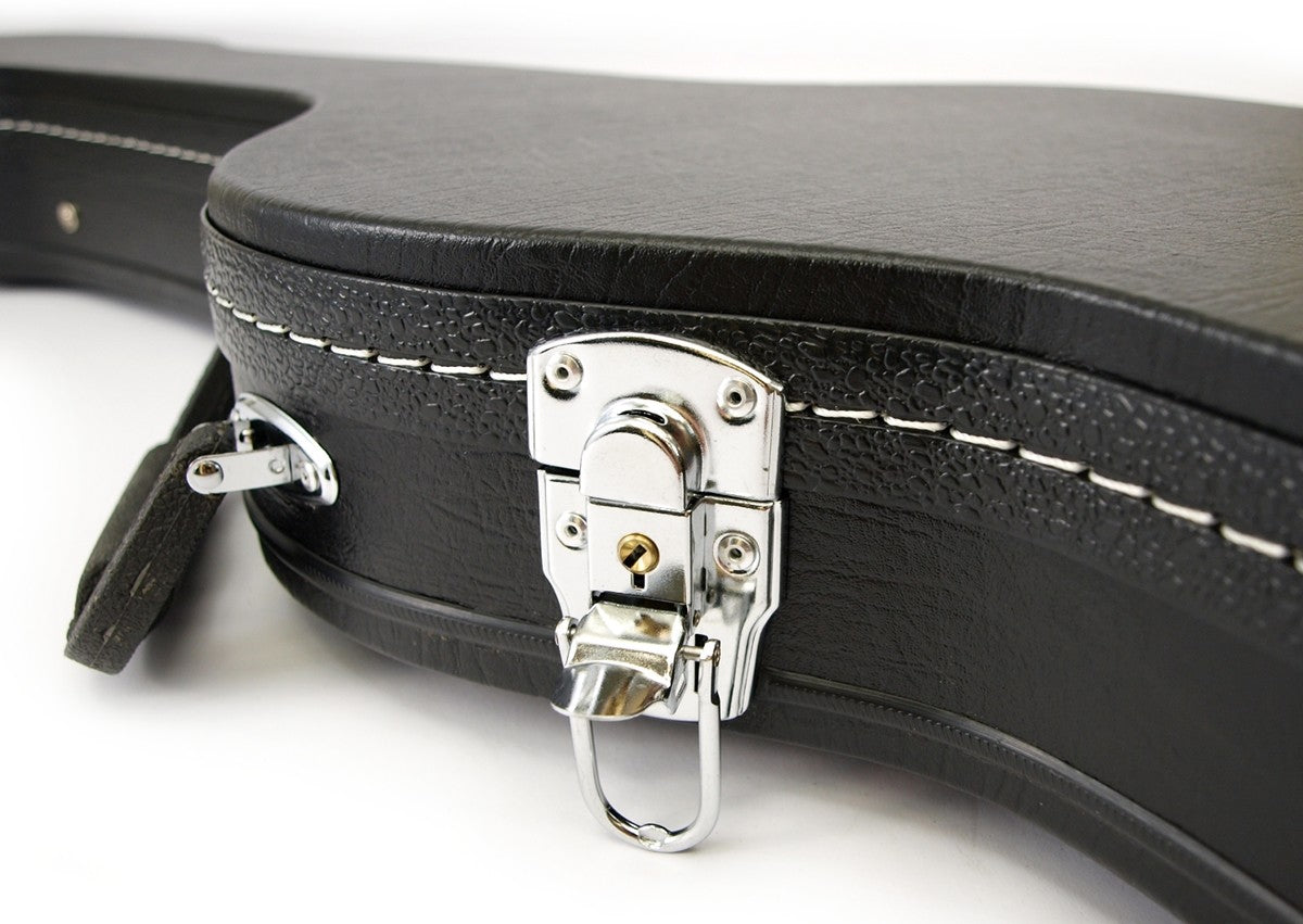 HARDSHELL ELECTRIC GUITAR CASE Strat Style Travel Heavy Duty EDM