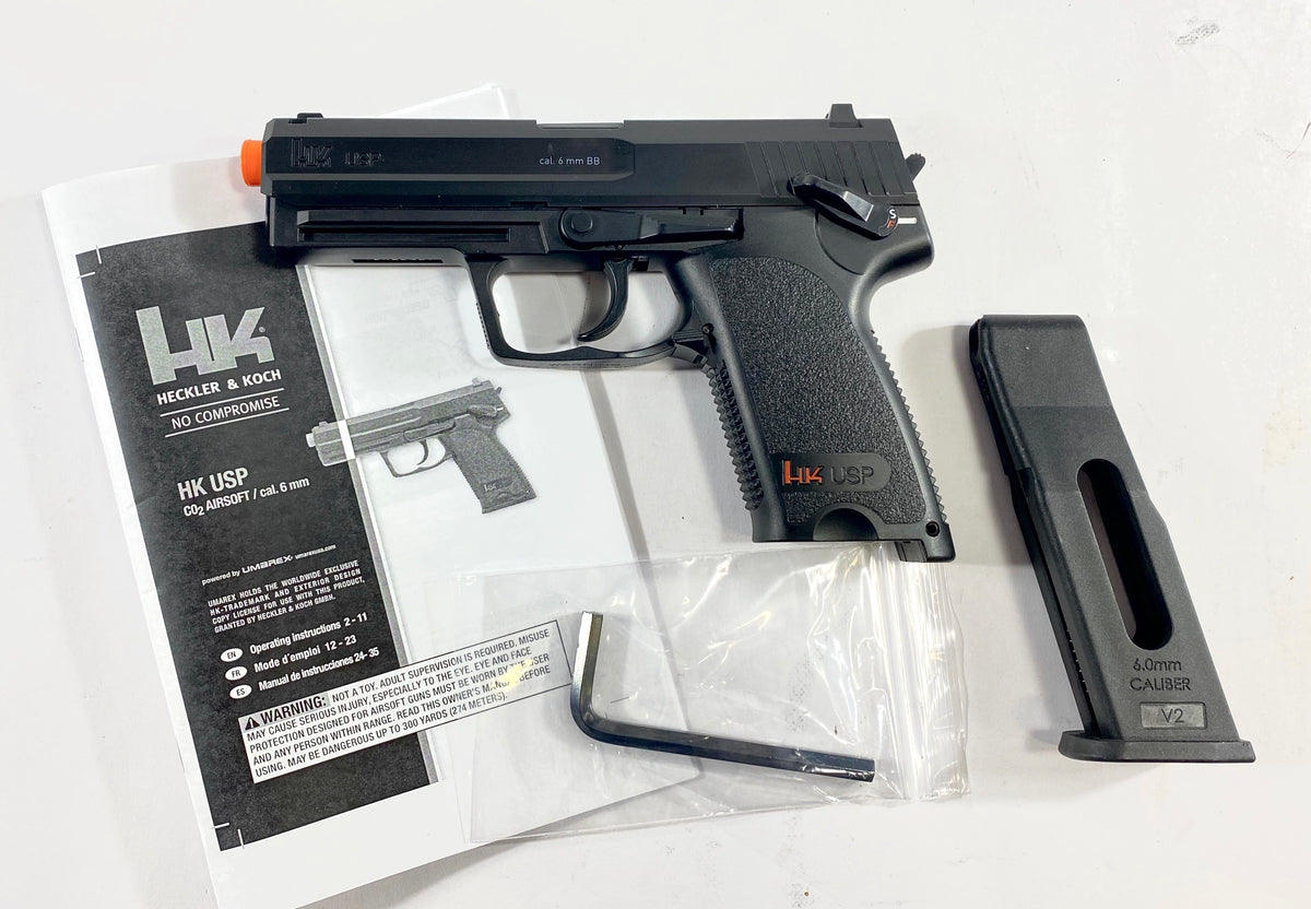 H&K USP CO2 Airsoft Pistol - Black (2262030)