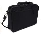 Laptop Shoulder Bag + FREE Optical Mouse - Black Travel Briefcase Universal