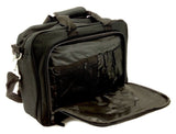 Laptop Shoulder Bag + FREE Optical Mouse - Black Travel Briefcase Universal