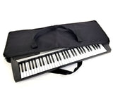 Gig Bag with Padded Plush Case and Storage Travel Strap for Keyboard, Size: 36" x 14" x 4", Color: Black