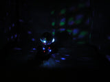 REAL Glass 4" Mirror Disco Ball with 16 LED Lights NEW