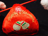 Musical Plush Santa and Snowman Teeter Totter Moving Figures - Christmas