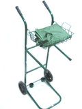 PORTABLE GARDEN ROLLING YARD CART - FOR PRUNING, CLEANUP Removable Leaf Bag NEW