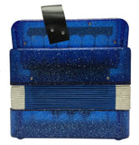 Childrens 7 KEY Button ACCORDION BLUE Kids Accordian Organ Concertina
