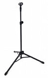 STRAIGHT MICROPHONE STAND 5' Foot ADJUSTABLE SINGLE MIKE CLIP TRIPOD STAGE - NEW