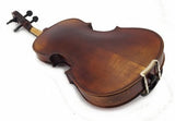 VIOLIN 1/4 Scale QUARTER Size NATURAL WOOD FIDDLE Travel Case Rosin Bow NEW SET