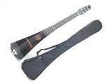 35" ACOUSTIC GUITAR - BLACK - Backpack Hawaiian - Bag NEW SET