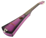 35" ACOUSTIC GUITAR - PURPLE - Backpack Hawaiian Traveler - Bag NEW SET