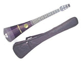 35" ACOUSTIC GUITAR - PURPLE - Backpack Hawaiian Traveler - Bag NEW SET