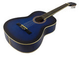 39-40" ACOUSTIC GUITAR - BLUE SUNBURST Classical NYLON Strings Beginner Student