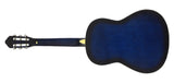 39-40" ACOUSTIC GUITAR - BLUE SUNBURST Classical NYLON Strings Beginner Student