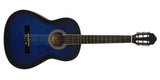 39-40" ACOUSTIC GUITAR - BLUE SUNBURST Classical NYLON Strings Beginner Student