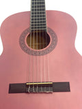 Zenison Acoustic 6 String Guitar Rose Classical Folk Nylon Strings Full Size 40"