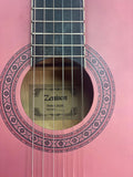 Zenison Acoustic 6 String Guitar Rose Classical Folk Nylon Strings Full Size 40"