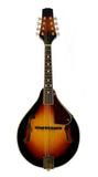 8-String MANDOLIN A-Style SUNBURST Acoustic SANDALWOOD, SPRUCE Gold Hardware